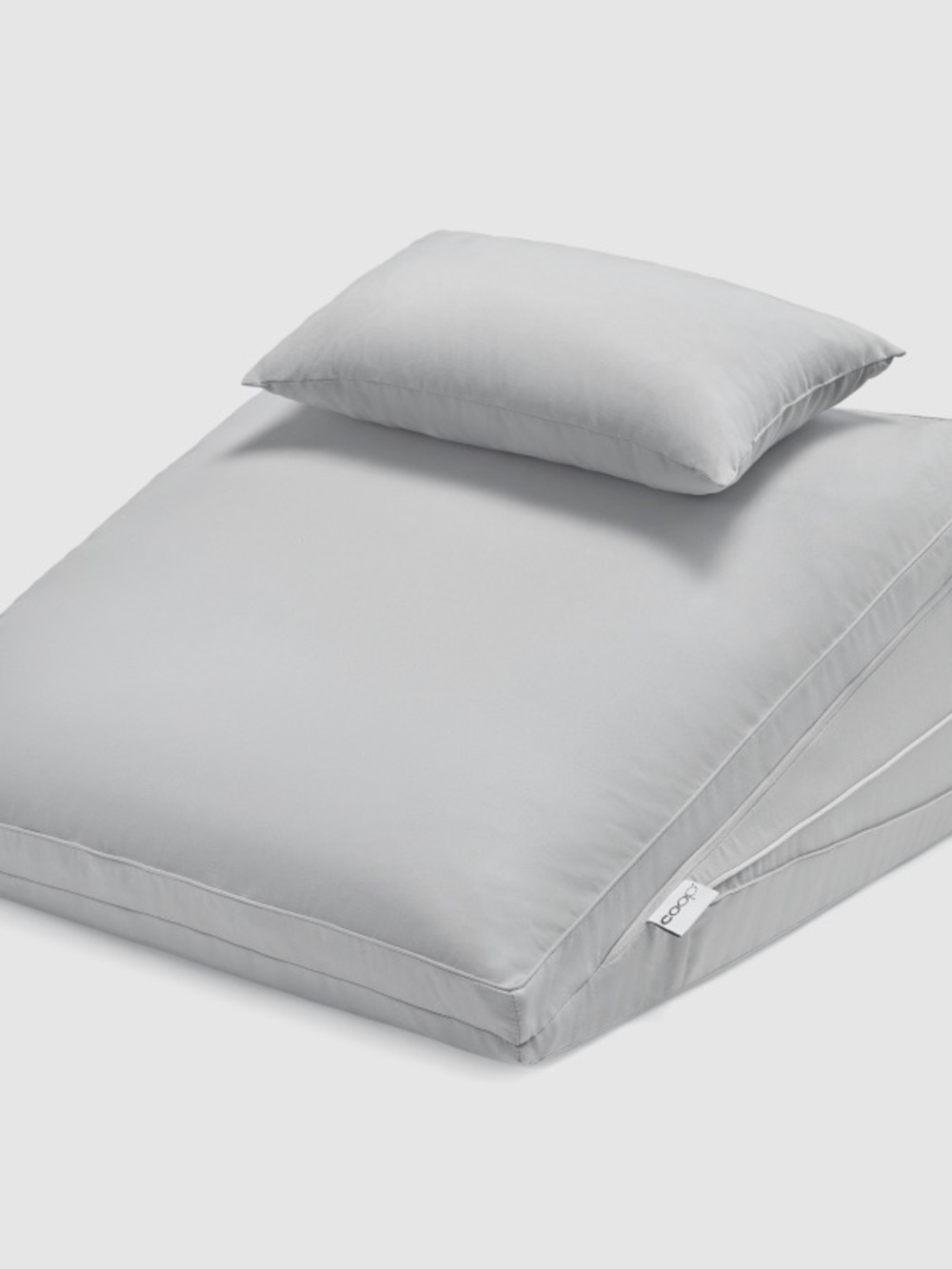 Coop sleep Gray Bed Wedge Pillow
